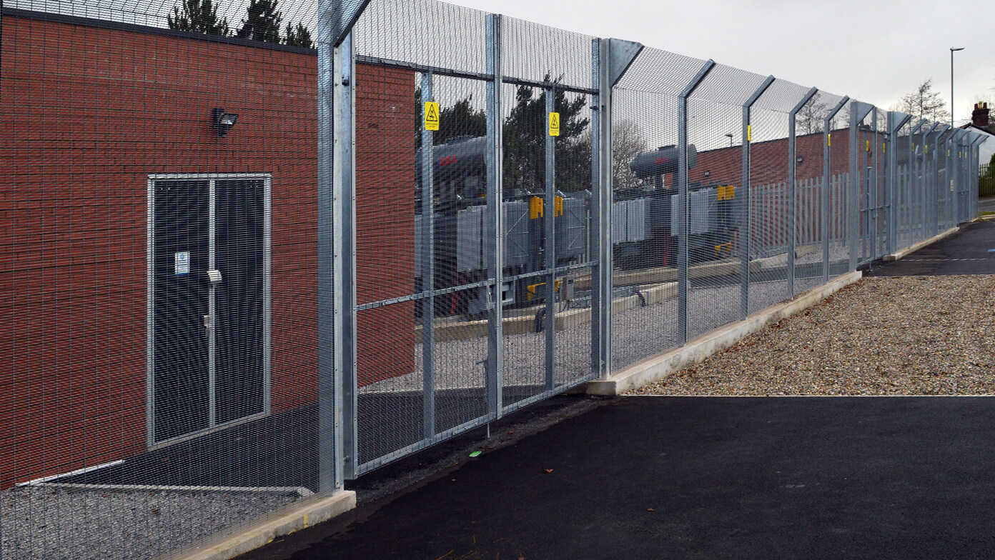 Security Mesh Fencing