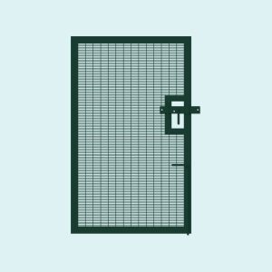 358 Prison Mesh Single Gates