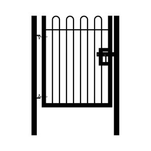 Bow Top Gates - Multiple Heights