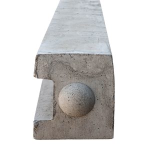 End Slotted Concrete Posts