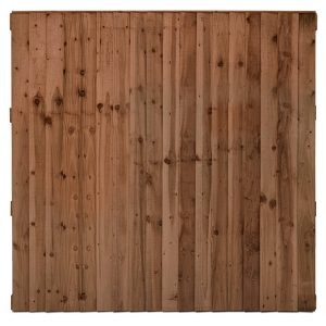 Double Sided Feather Edge Timber Fence Panels