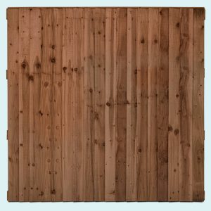 Double Sided Feather Edge Timber Fence Panels - Multiple Heights Available