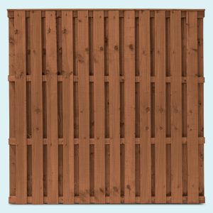 Hit and Miss Timber Fence Panels - Multiple Heights Available