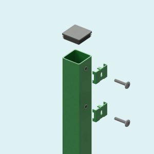 Profile V Mesh Fence Posts
