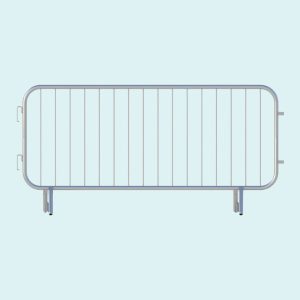 Temporary Pedestrian Barrier (Fixed Leg) - (L)2262 x (H)1100 x (W)452mm