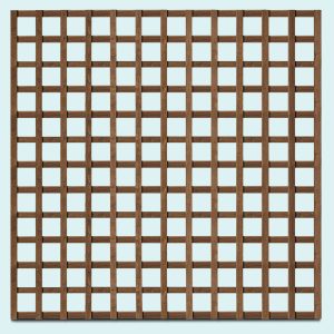 Trellis Timber Fence Panels - Multiple Heights Available