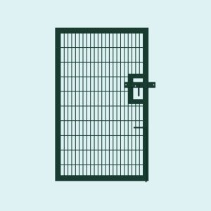 Twin Wire Mesh Single Gates