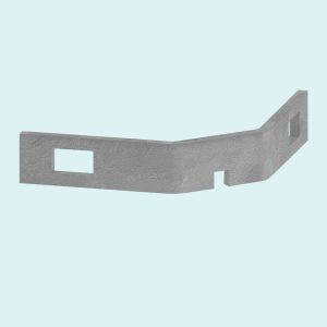 Steel Palisade Corner Fish Plate