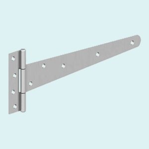 Medium Tee Hinges - 18" 450mm Galvanised (GATEMATE®) - Pair