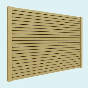 Redwood Timber Fence Slats (Treated / Green) PAR 4.2m - 50mm x 25mm
