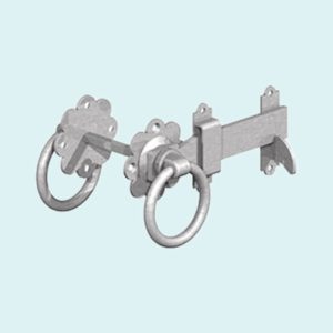 Ring Gate Latch - 6" 150mm Galvanised (GATEMATE®)