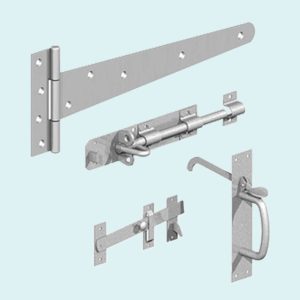 Sidegate Kit (Suffolk Latch) - 18" 450mm Galvanised (GATEMATE®)
