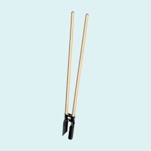 Mini Post Hole Digger 48” - Wood Handle (Sitemate)